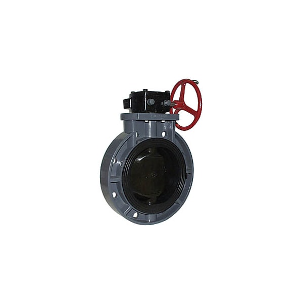 10" S-651 PVC BUTTERFLY VALVE
